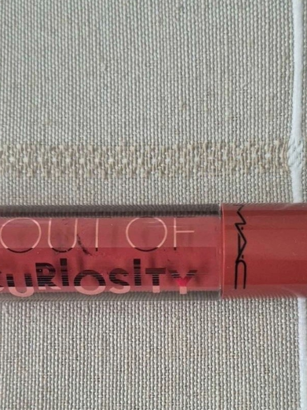 MAC Cosmetics Lipglass Lip Gloss Out Of Curiosity NEW